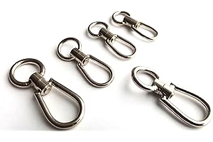 STARLINGUKPK Quality Falconry Stainless Steel Swivels. (Size 4)