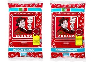 Grains de café cubains décaféinés Torrefacto (2 par 500 grs)