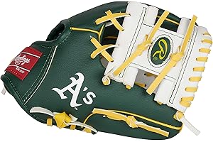Rawlings | MLB Players Glove Series | T-Ball & Youth Baseball Gloves | 10' | All MLB Teams