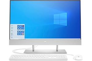 HP 27-dp1004ng 27" 1920 x 1080 Pixels 11e génération de processeurs Intel® Core™ i5 i5-1135G7 8 GB DDR4-SDRAM 512 GB SSD PC All-in-One Windows 10 Home