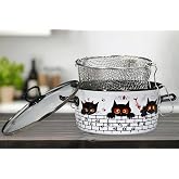 PR Home Cat Emaye Kızartma Tenceresi 22 cm