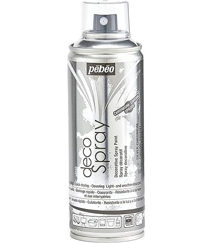 Spray Metallizzato Argento Lucido Rayher - Bomboletta 200ml Per Decorazioni Fai Da Te - Foto 5