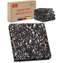 Tappeto In Gomma Antivibrazioni 5 Mm - 62.5x500 Cm, Per Palestra, Stalla, Isolante Acustico E Termico - Foto 8