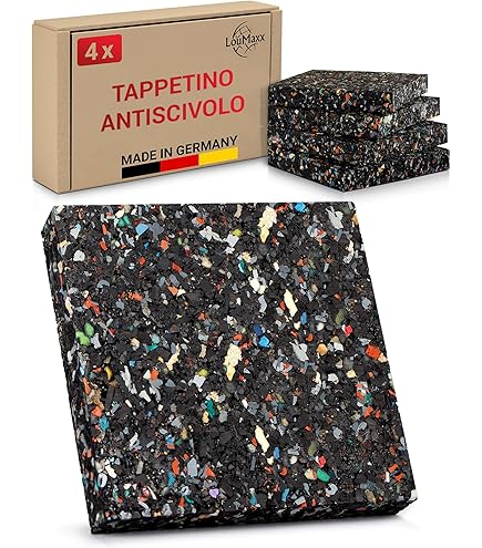 Tappeto Antivibrazione 60x60x1 Cm - Per Lavatrice, Tagliabile, Made In Germany - Foto 6