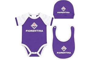 Only4fan srl Acf Fiorentina Set Completo Neonato Set completo neonato Unisex - Bimbi 0-24