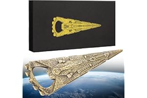 LKKCHER DESIGN Raumschiff Kriegsschiff Bierflaschenöffner, Biergeschenke für Männer Papa Ehemann Sohn Ihn, Souvenir Geschenk für Fans Liebhaber des Weltraums Filme und Bücher, Geburtstagsgeschenke