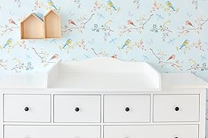 ‎KRAFTKIDS KraftKids Wickelaufsatz weiß passend für breite HEMNES bis 160 cm breit mit Blende