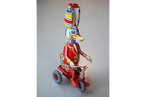 WALTER & PREDIGER Blechspielzeug - Ente auf Dreirad BRD