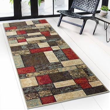 Mnsruu Küchenmatten-Set Mit Katzen-Motiv – 2 Stück, Rutschfeste Stehmatten 50x70 Cm & 50x120 Cm