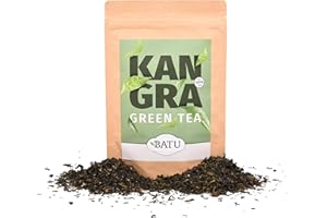 BATU Te Verde Granel | 100g | Origen Kangra, Himalaya | 100% ingredientes naturales | Perfecto para tus hábitos saludables | green tea
