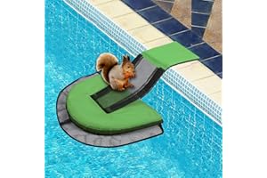 LYOVEU ausstiegshilfe pool für katzen, Rescue Ramp for Pool,Rettungsrampe für Pool,Pool Escape Ramp,Poolfluchtrampe für Kleintier Swimming,Schwimmendes Tierrettungswerkzeug für Schwimmbecken, um kleine Tiere