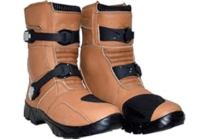 REXTEK Rider Boots New Motorbike Waterproof Boot Leather Motorcycle Touring Shoes Armoured Off Road for Men Women