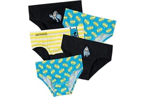 Batman Biancheria Intima delle Ragazzi DC Comics Confezione da 5 Anni