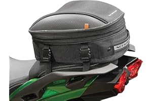 Nelson-Rigg CL-1060-S2 Hecktasche, für Pendler und Sport, Schwarz