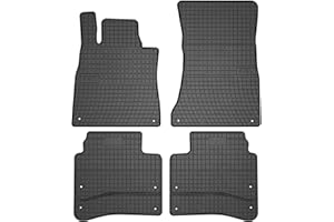 M MOTOS Tapis de sol caoutchouc pour Mercedes S Classe W222 2013-2020 Améliorez Votre Confort de Voyage avec Le tapis noir antidérapant Auto ET- tapis voiture Tous Temps pour Voiture, Protection Contr