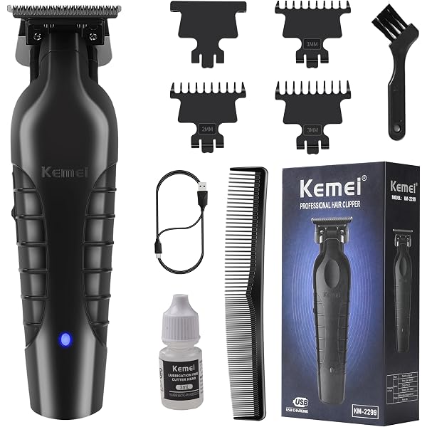2 Stück Haarschneidemaschinen-Reinigungsbürsten Aus Nylon Mit 2 Friseurkämmen - Praktisches Set Für Salon & Zuhause