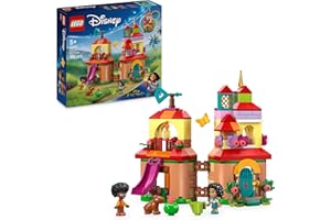 LEGO ǀ Disney Nasze magiczne Encanto — Minidom, Zabawka dla Dziecka z Domkiem do Zbudowania, 2 Mikrolaleczki i Figurka Kapibary, Zestaw dla 5-latki, Prezent dla Dziewczynki i Chłopca, 43261