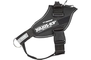 JULIUS K-9 Julius-K9, Harnais IDC Power avec ceinture de renfort en Y, Taille: M/0, Noir