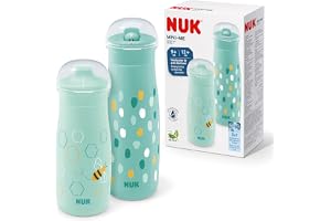 NUK Mini-Me Set | Sip Från 9 Månader (300 ml) | Flip Från 12 Månader (450 ml)