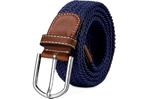 Tygskärp elastiskt skärp flätat och elastiskt skärp för kvinnor och män längd 100 cm till 130 cm