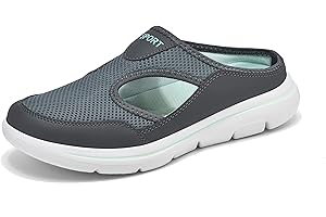 Meik Mangni Zoccoli Donna Uomo Sabot Traspiranti Ciabatte Comode Sandali da Spiaggia Leggero Scarpe da Giardino Antiscivolo Pantofole da Casa 36-48 EU