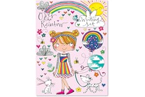 Rachel Ellen Over The Rainbow Children's Letter Writing Set Wallet Designs