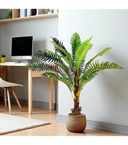 Künstliche Palme Fächerpalme 150 Cm Decovego