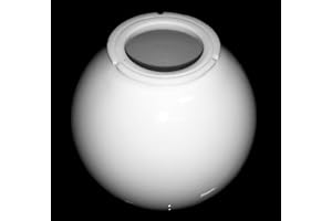 EXTRUMOL Globo Iluminación POLICARBONATO BLANCO/Diámetro 30 centímetros con GRAIPA BAYONETA 13,9 centímetros