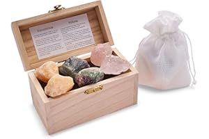 SPIRIT OF GAIA Gesunder Schlaf | 100% Natursteine | Premium Wassersteine | Deine Heilstein Edelsteinwasser Mischung | Quellwasser gereinigt