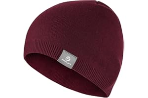 YANIKY Strickmütze Damen Thermo Winter Mütze Herren Beanie Mütze Weich Sportmütze Atmungsaktiv Wintermütze für Herren und Damen