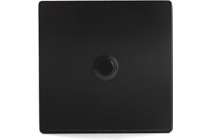 TronicXL Campanello in acciaio inox antracite pulsante campanello