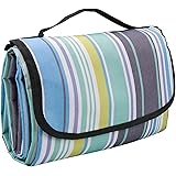 Couverture De Pique-nique Marks & Spencer – Tapis Familial Bleu, Plage, Festival, Camping (neuf)