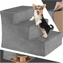 Rampe Pliable Pour Chien 90 Kg - Voiture, Canapé, Escalier - Antidérapante - Transport Facile