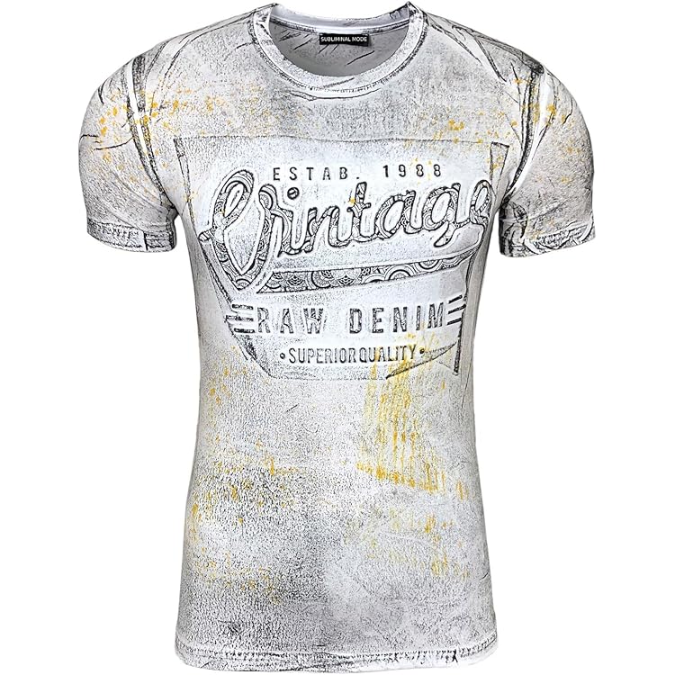Débardeur Homme Col V Délavé - Coupe Décontractée Vintage - Tissu Polyester/élasthanne - Noir