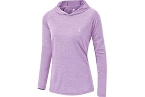 YSENTO Women's Long Sleeve Running Hoodie Gym Sports Yoga Tops Shirts UPF 50+ with Thumb Hole