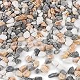 Hisredsun Pierres Décoratives Jade Poli 0,95 Kg 8-12 Mm - Galets Pour Aquarium, Vases, Pots Et Aménagement Paysager