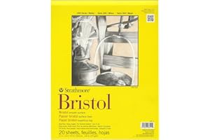 Pro-Art Strathmore Bristol Smooth Paper Pad 11 x 14-inch, 20 Sheets