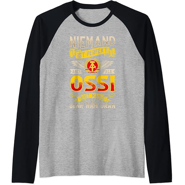 T Shirt Leg Dich Nie Mit Einem OSTDEUTSCHEN An Ossi Osten DDR Ostdeutschland Fas