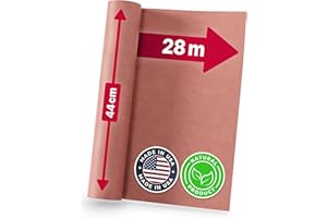 HOLY SMOKE® USA Butcher Paper Rouleau de papier boucher 44 cm x 28 m – Papier boucher pour griller des viandes juteuses grâce au barbecue Low & Slow – Fabriqué aux États-Unis