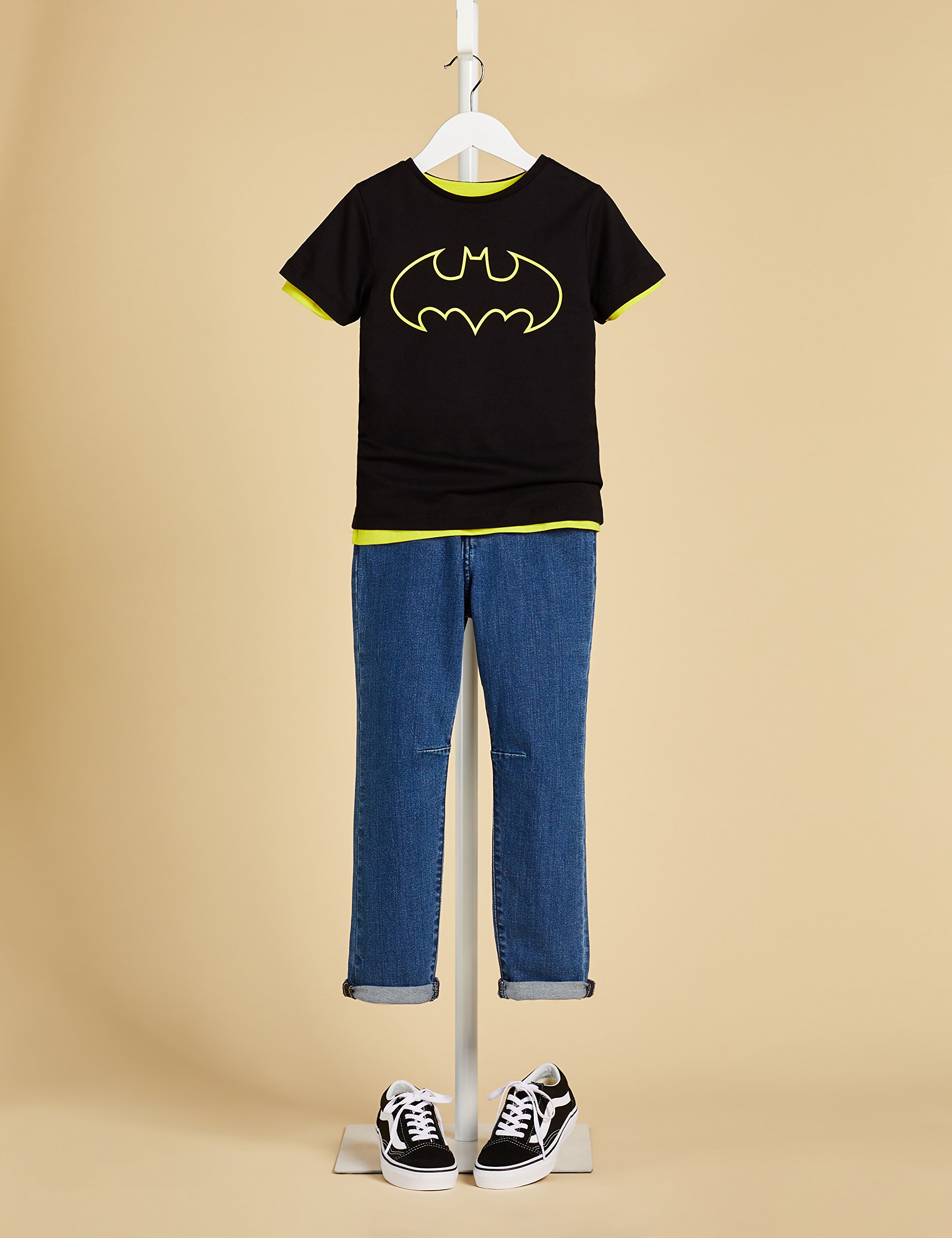 RED-WAGON-Jungen-T-Shirt-DC-Batman-Print