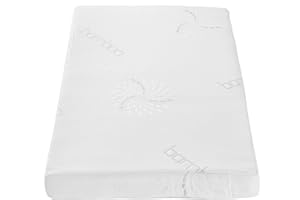 Tutti Bambini Coir Fibre Cot Mattress (60 cm x 120cm) Made from Natural Breathable Hypoallergenic Coir Fibres