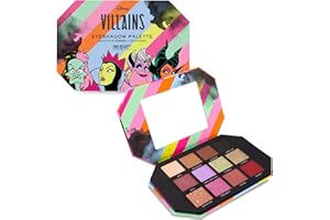 Mad Beauty Pop Villains Eyeshadow Palette: Experimenta con tonos audaces y emocionantes inspirados en los villanos más icónicos con esta paleta de sombras de ojos.