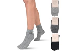 LEON D'ORO Calze Cashmere Donna Calzini Lana e Cachemire Termici Invernali Made in Italy Idea Regalo Natale