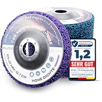 Fächerscheiben-Set 125 Mm (4 St.) – Körnungen 60/100/120/240 – Für Winkelschleifer, Metall, Holz & Rost