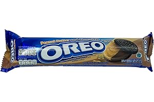 ‎OREO OREO DOUBLE DELIGHT PEANUT BUTTER & CHOCOLATE Erdnussbutter und Schokoladenkeks Erdnussbutter und Double Chocolate Flavor 137g