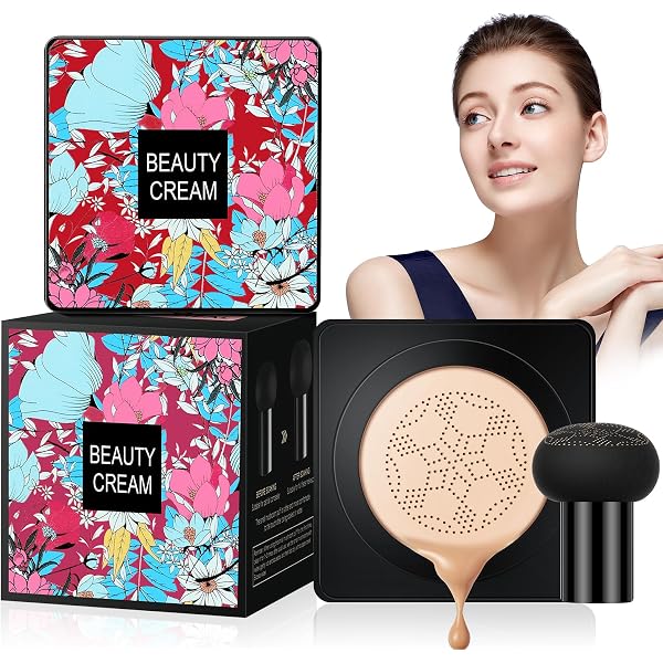 Butterfly Cushion BB Cream – Air Cushion Foundation, Feuchtigkeitsspendend, Wasserfest, Mit Schmetterlings-Schwamm (Ivory)