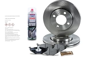 HOMRY BESTPRICE BESTPRICE Bremsenset Vorderachse inkl. Bremsscheiben Belüftet Ø 239 mm + Bremsbeläge vorne, Kompatibel mit SEAT AROSA (6H1), VW LUPO, POLO (6N2) (6N1) (6V2)
