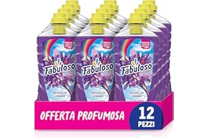 Fabuloso Detersivo Pavimenti Lavanda 950ml | Detergente Multiuso | 100% Pulizia Istantanea | Profumo per 24 ore | Formula Biodegradabile al 98% | 99% Ingredienti di Origine Naturale*