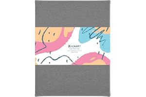 XINART Hitzepress Schutzmatte für Cricut Easy Press Hitzepress Maschinen und HTV Press Matte zum Aufbügeln Heat Press Mat Transfer der Bügelisolierung 8X10Zoll (20,5CM * 25,4CM) Grau