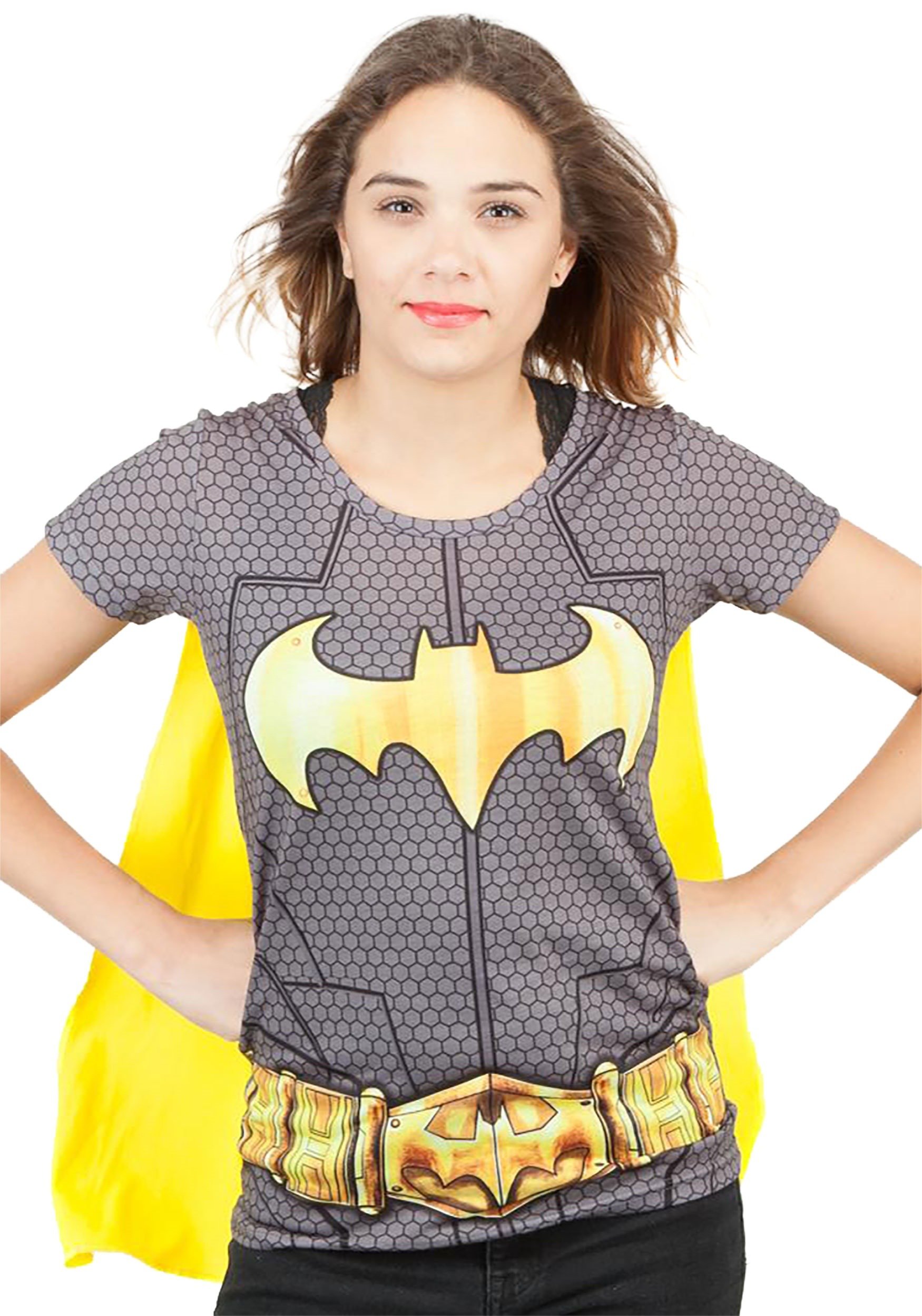 DC-Batman-Suit-Up-Sublimated-Frauen-Caped-T-Shirt-XL
